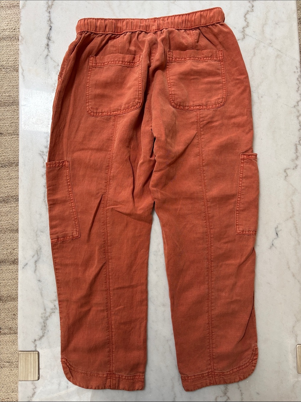 C&C California Cargo Pants in Rust - Picture 6 of 6